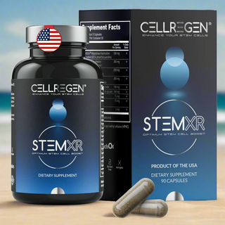 StemXR® 90 Capsules | Amplify Stem Cells, Supercharge Energy, Rejuvenate Skin, and Transform Your Vitality Cellregen